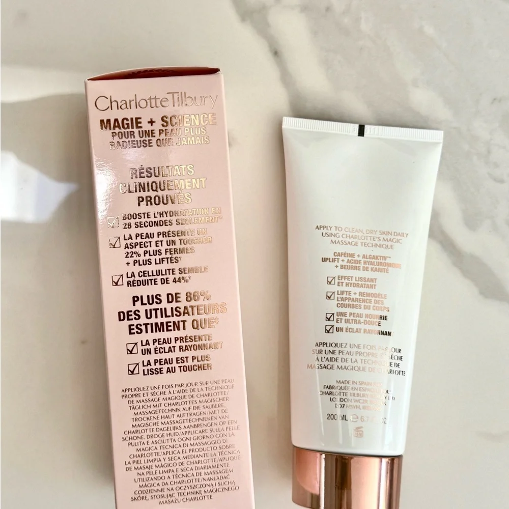 New - Charlotte Tilbury Magic Body Cream - 6.7 oz